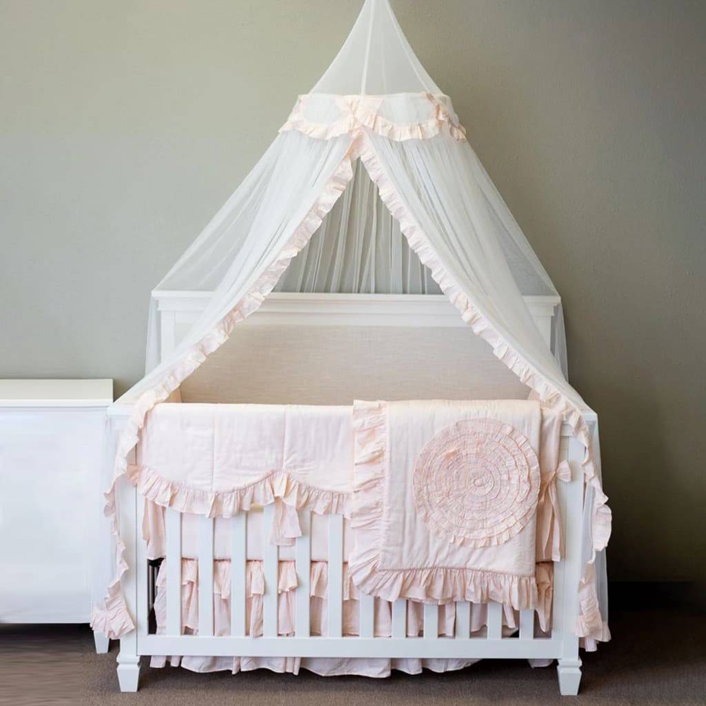 Shop Nursery Crib Lace Tulle Canopy for Newborns 