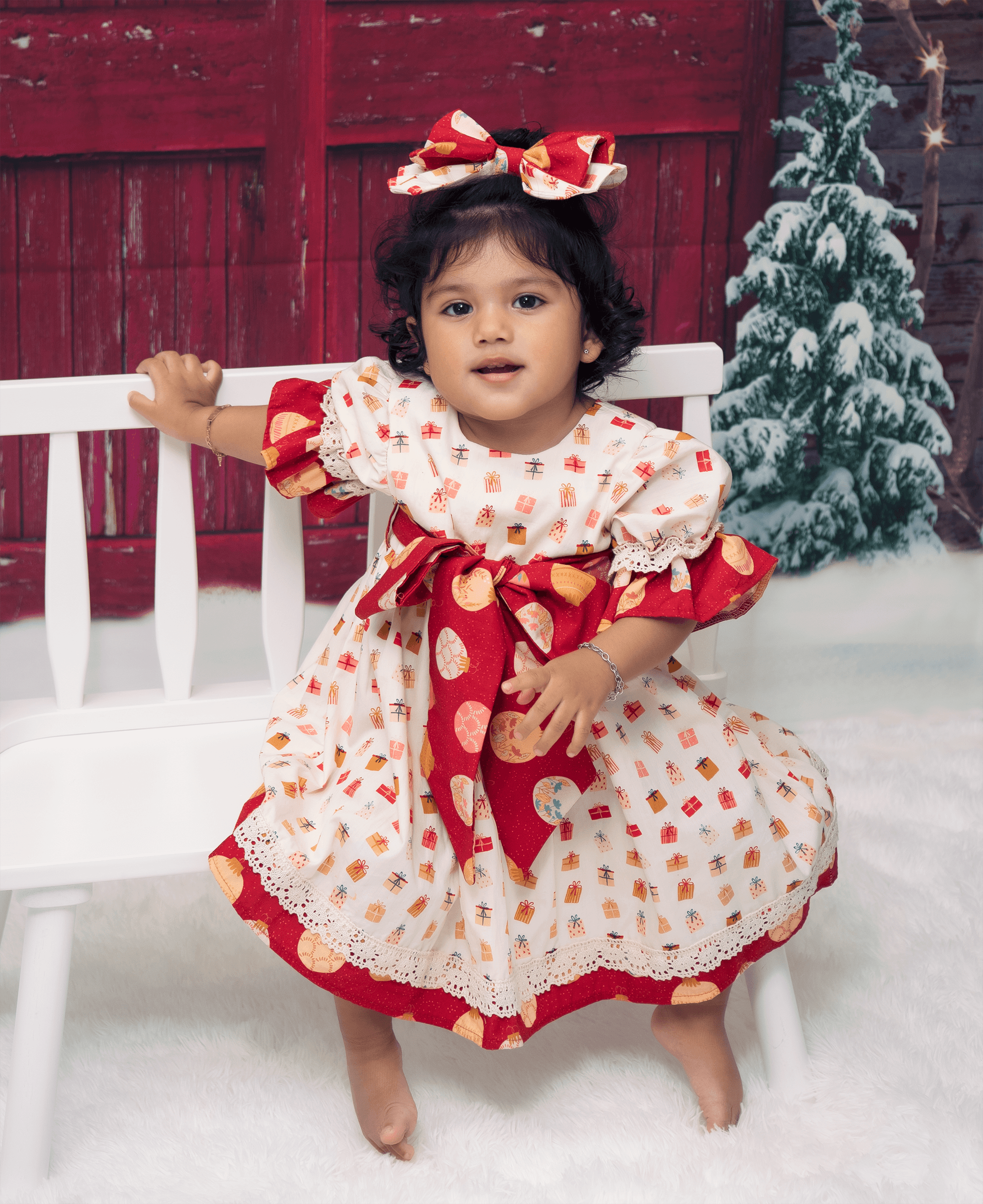 Shop Time To Give Dress for Baby Girls Online - Haute Baby