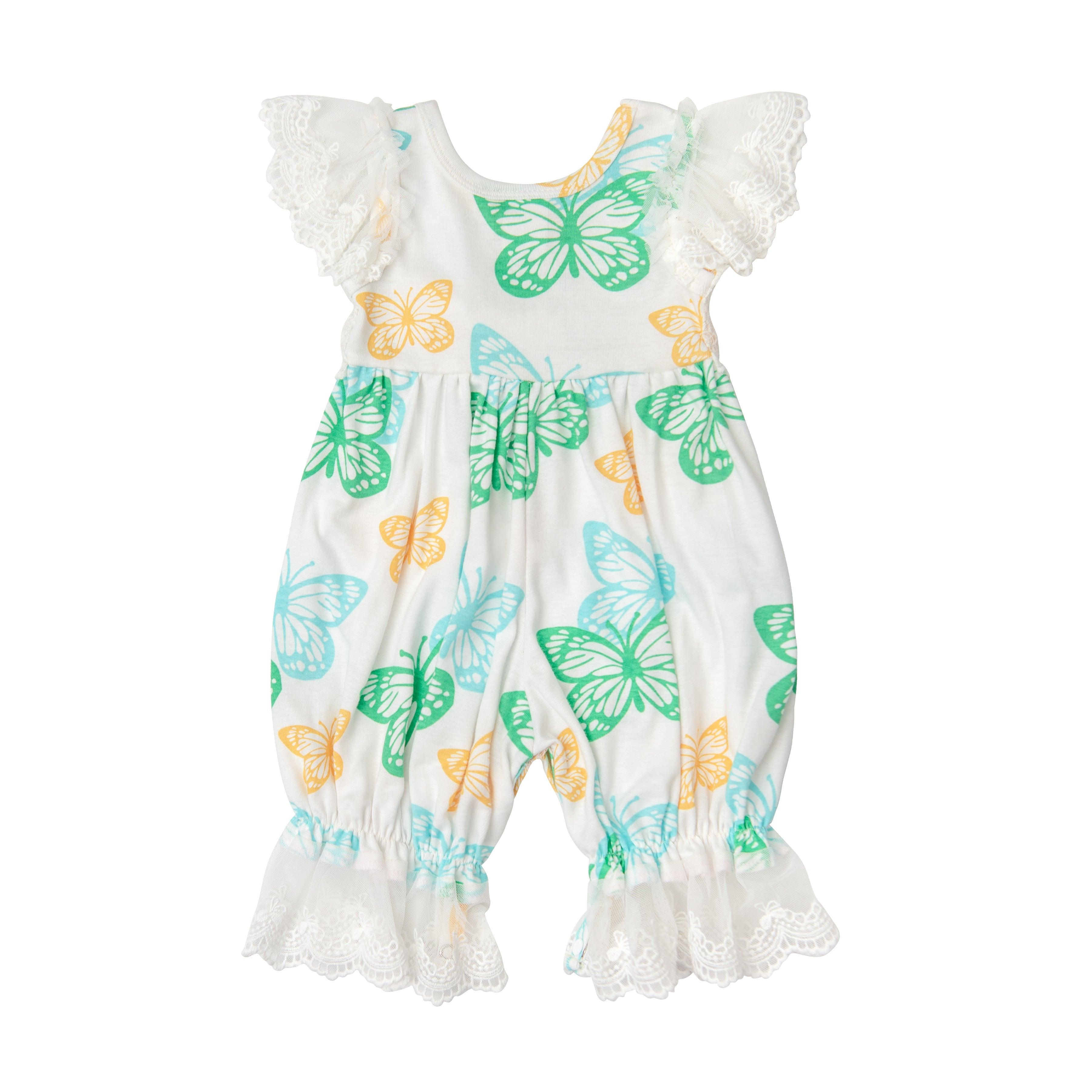 Spring Special Butterfly Baby Romper 