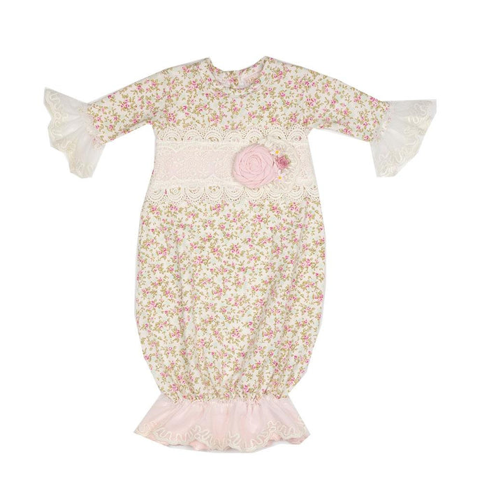 Sweet Pea Baby Girls Take-me-home Gown