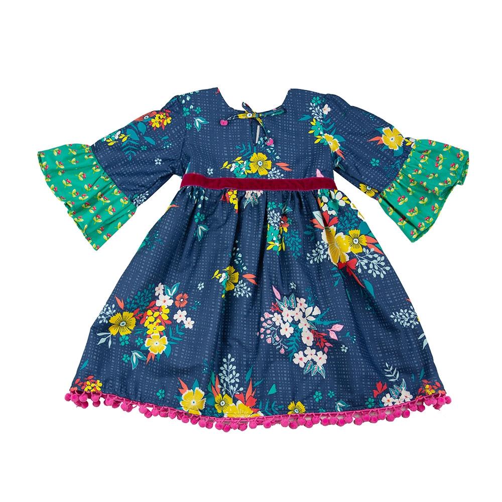 Fall Fantasy Little & Big Girls Boho Dress