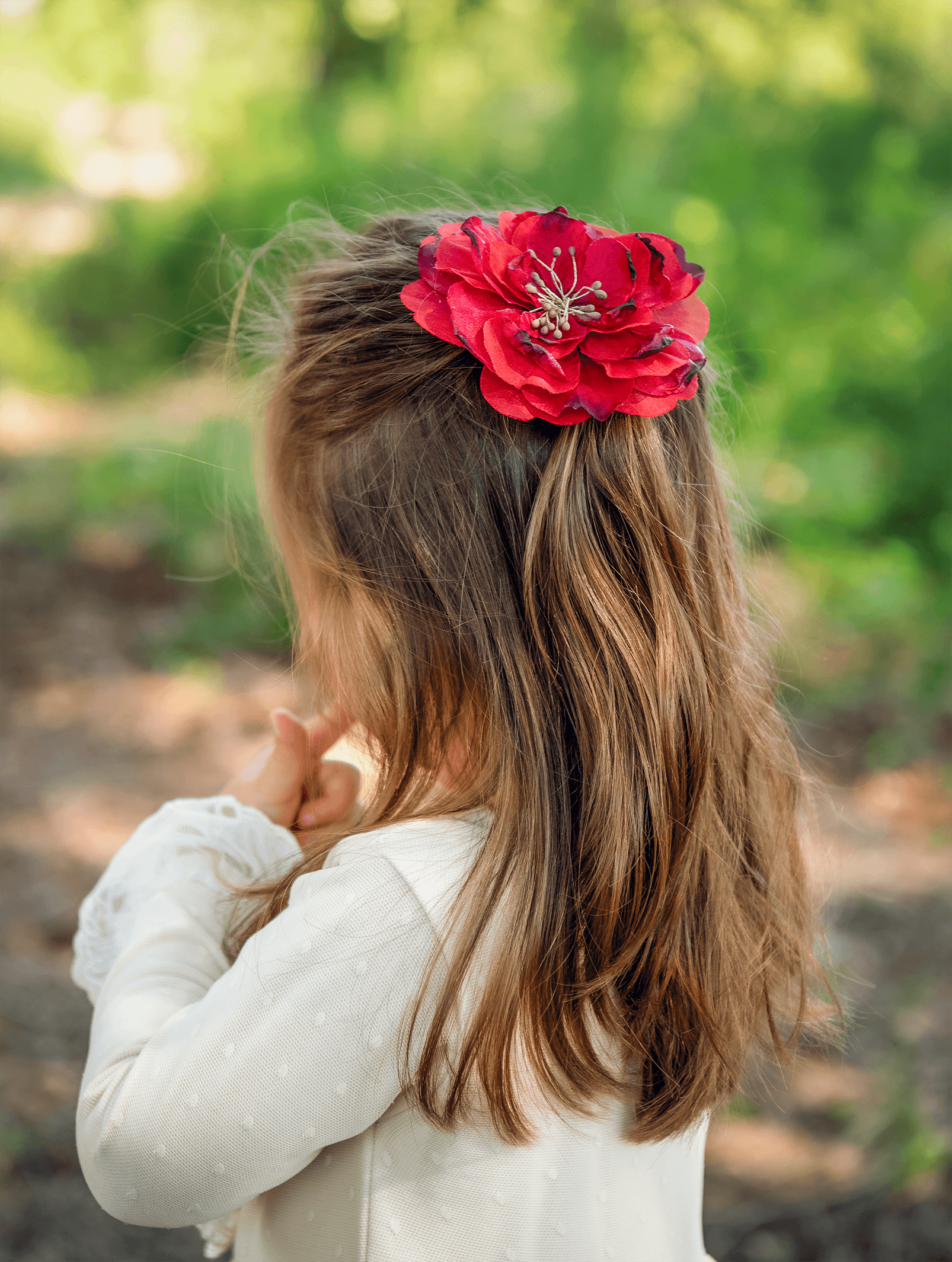 Wild Bloom Clippie for Baby Girls 