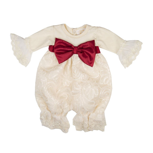 Haute Baby Holiday Sparkle Romper