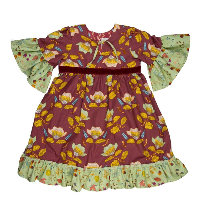 Haute Baby Mulberry Bloom Dress